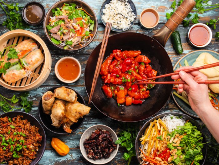 Asian-style-Vietnamese-dishes-buffet